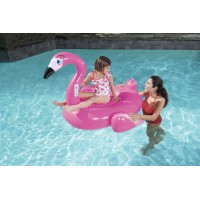 H2OGO! Pretty Pink Flamingo Ride Pool Float   566028264